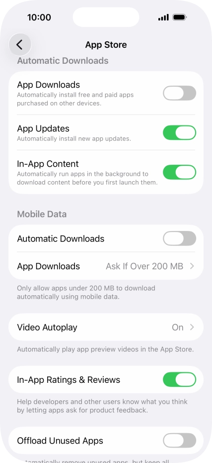 Press the indicator next to Press the indicator next to