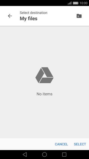 Press SELECT. Press SELECT.