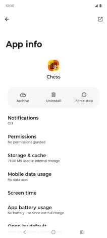 Press Storage & cache. Press Storage & cache.