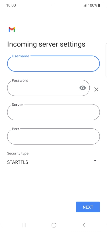 Press the field below Press the field below