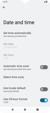 Press the indicator next to Press the indicator next to
