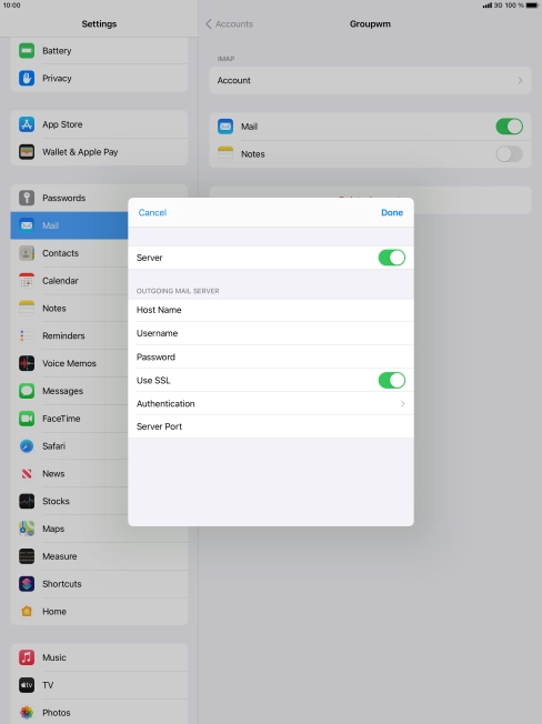 Press the indicator next to Press the indicator next to