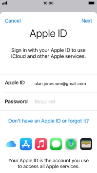 Press the field next to Press the field next to