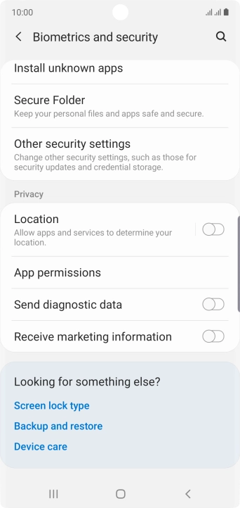 Press Location. Press Location.