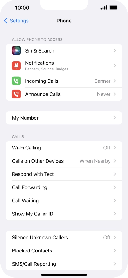 Press Wi-Fi Calling. Press Wi-Fi Calling.