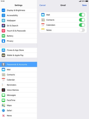 If this screen is displayed, you email account has been recognised and set up automatically. Follow the instructions on the screen to key in more information and finish setting up your tablet. If this screen is displayed, you email account has been recognised and set up automatically. Follow the instructions on the screen to key in more information and finish setting up your tablet.