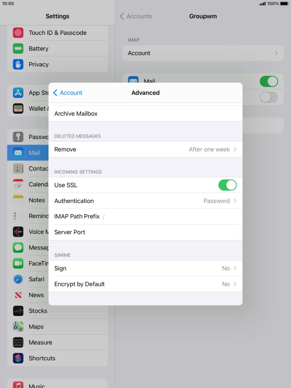 Press the indicator next to Press the indicator next to