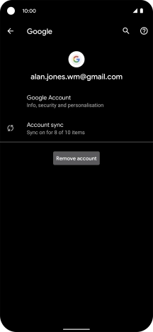 Press Account sync. Press Account sync.