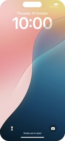 Slide your finger upwards starting from the bottom of the screen. Slide your finger upwards starting from the bottom of the screen.