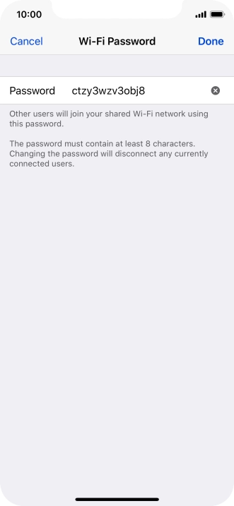 Press Done. Press Done.