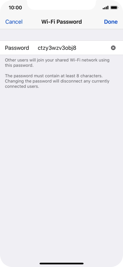 Press Done. Press Done.