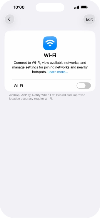 Press the indicator next to Press the indicator next to