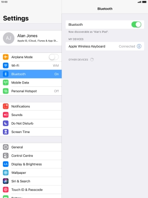 Press the Home key to return to the home screen. Press the Home key to return to the home screen.