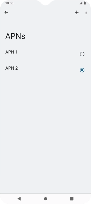 Press the Home key to return to the home screen. Press the Home key to return to the home screen.