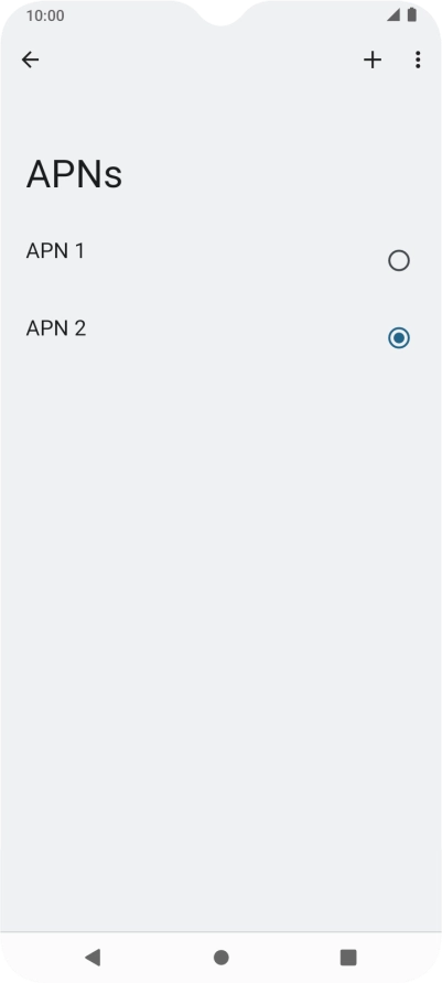 Press the Home key to return to the home screen. Press the Home key to return to the home screen.