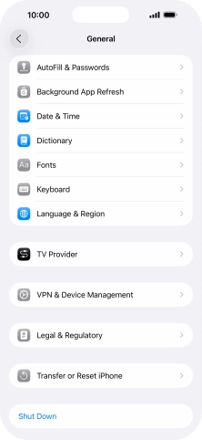 Press Transfer or Reset iPhone. Press Transfer or Reset iPhone.