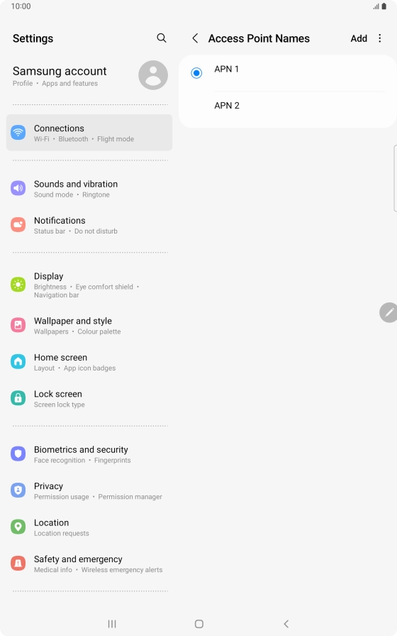 Press the Home key to return to the home screen. Press the Home key to return to the home screen.