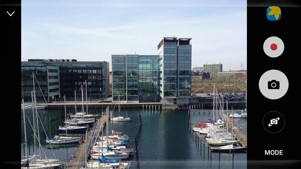 Press the camera icon to take the picture. Press the camera icon to take the picture.