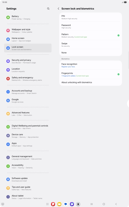 Press None. Press None.