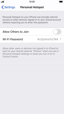 Press Wi-Fi Password and key in the required password. Press Wi-Fi Password and key in the required password.