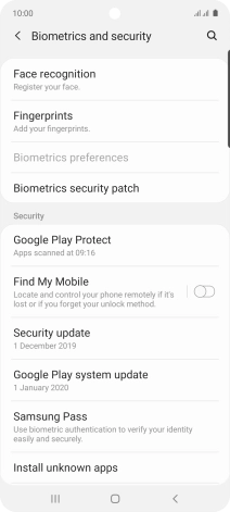 Press Fingerprints. Press Fingerprints.