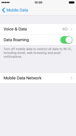 Press the Home key to return to the home screen. Press the Home key to return to the home screen.