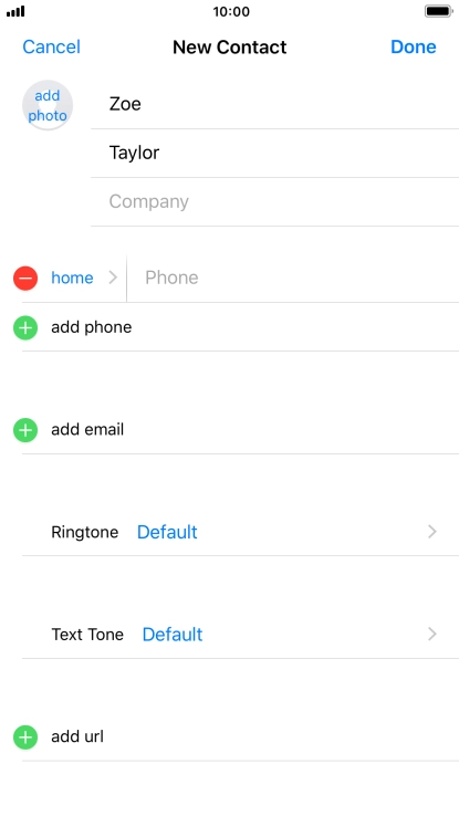 Press Phone and key in the required phone number. Press Phone and key in the required phone number.