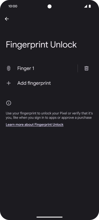 Press arrow left. Press arrow left.