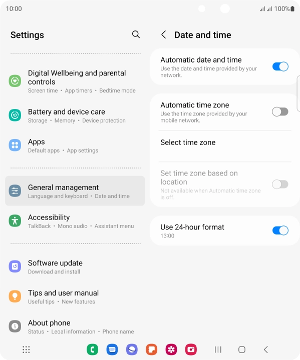 Press the Home key to return to the home screen. Press the Home key to return to the home screen.