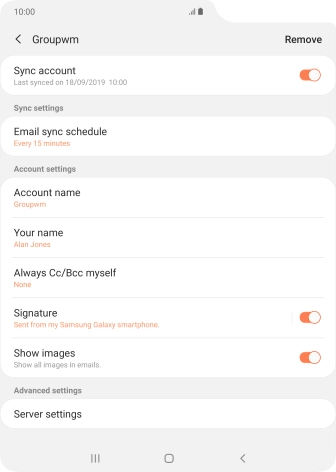 Press the indicator next to Press the indicator next to