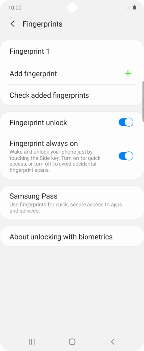 Press the indicators next to the required settings to turn them on or off. Press the indicators next to the required settings to turn them on or off.