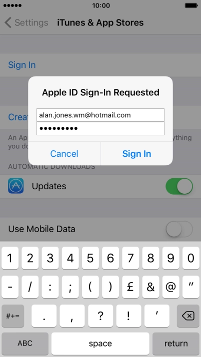 Press Sign In. Press Sign In.