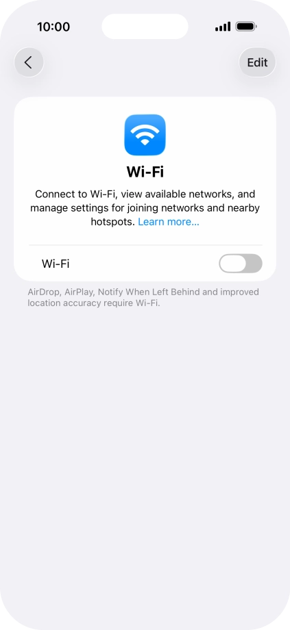 Press the indicator next to Press the indicator next to
