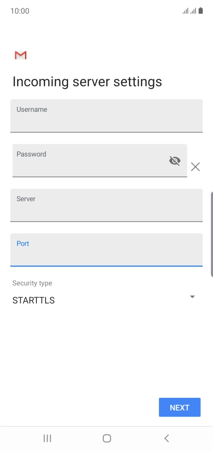 Press the drop down list below Press the drop down list below