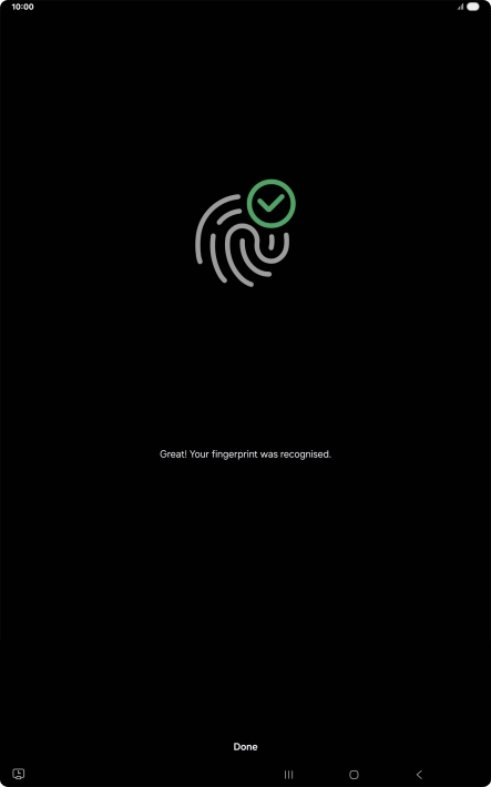 Press Done. Press Done.