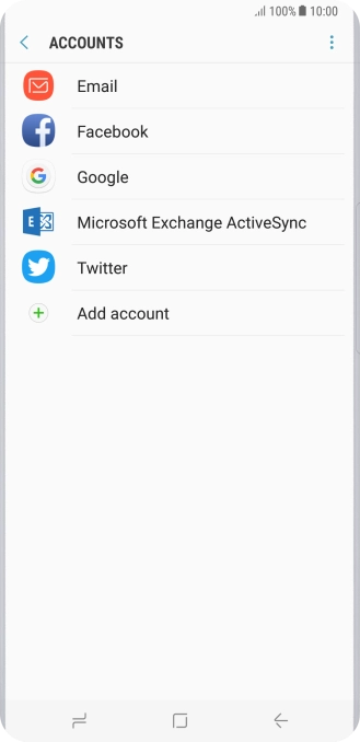 Press the menu icon. Press the menu icon.