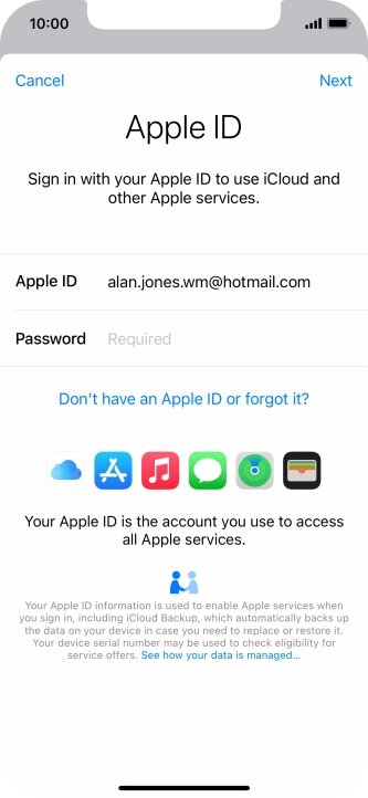 Press the field next to Press the field next to