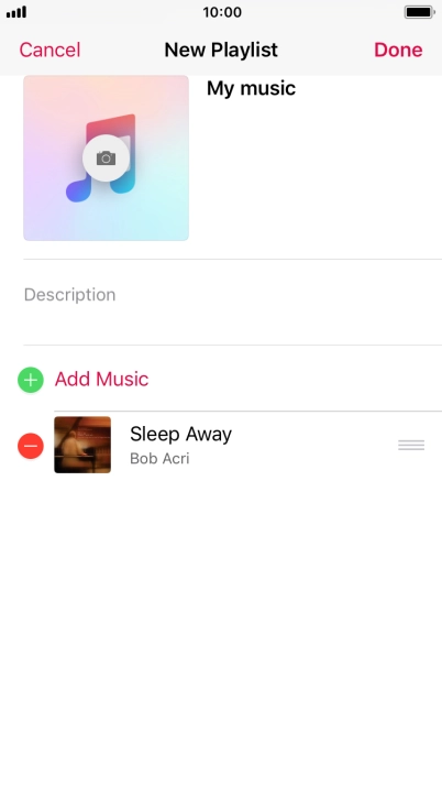 Press Done. Press Done.