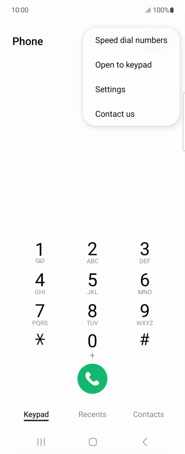 Press Settings. Press Settings.