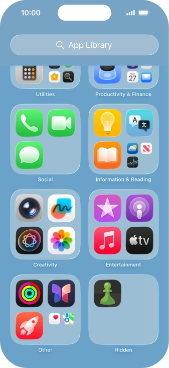 Press and hold the required app. Press and hold the required app.