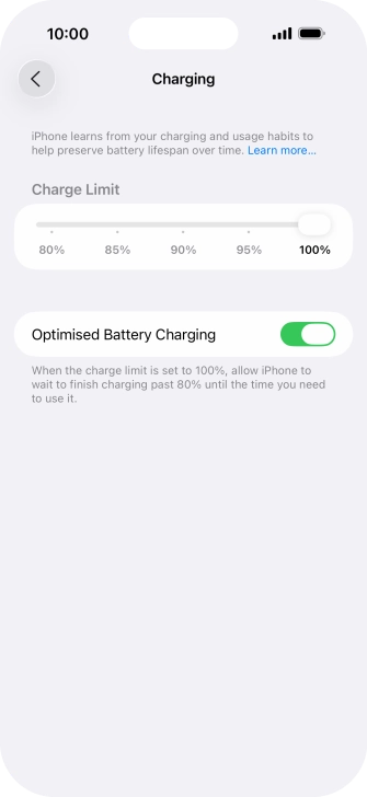 Press the indicator next to Press the indicator next to