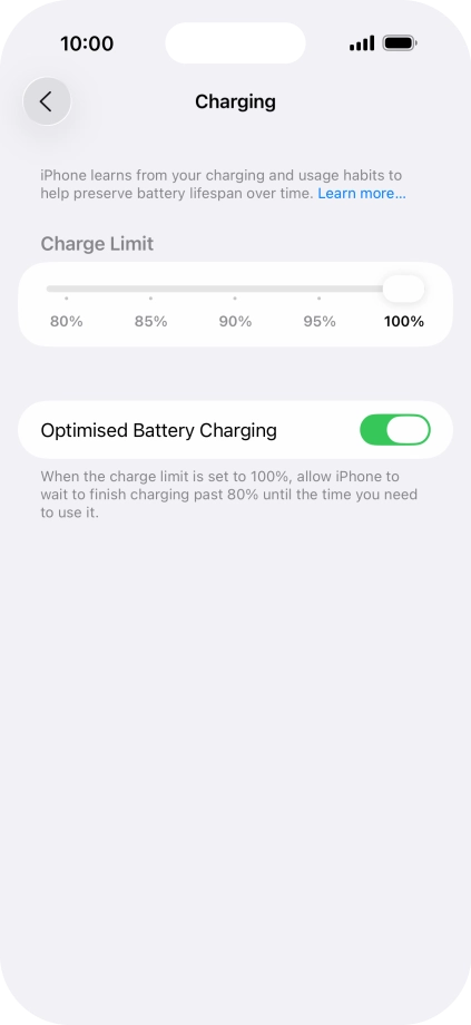 Press the indicator next to Press the indicator next to