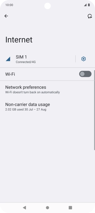 Press the indicator next to Press the indicator next to