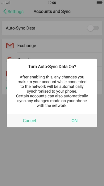 If you turn on the function, press ON. If you turn on the function, press ON.