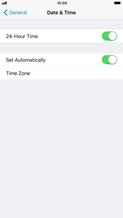Press the Home key to return to the home screen. Press the Home key to return to the home screen.
