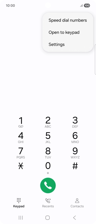 Press Settings. Press Settings.