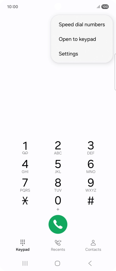 Press Settings. Press Settings.