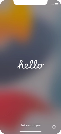 Slide your finger upwards starting from the bottom of the screen. Slide your finger upwards starting from the bottom of the screen.