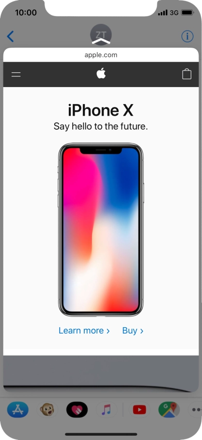 Hard press the screen to see a section of the required content. Hard press the screen to see a section of the required content.