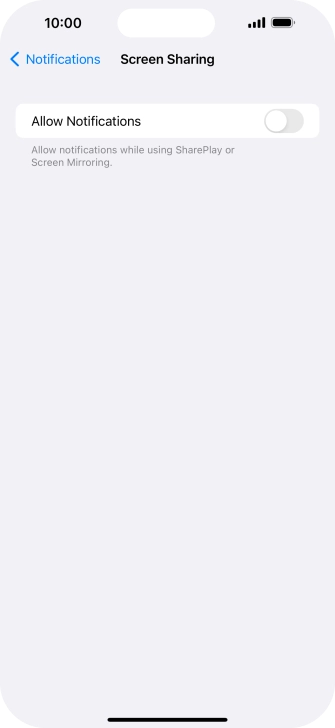 Press the indicator next to Press the indicator next to